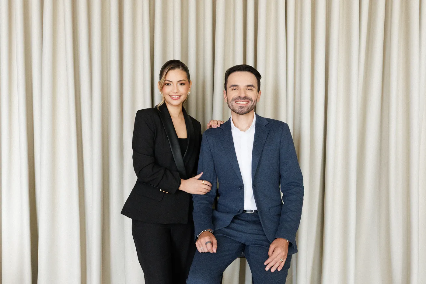 João Lucas Vieira e Gabrielle Rodrigues, Fundadores e Estrategistas Condutores da Temperium
